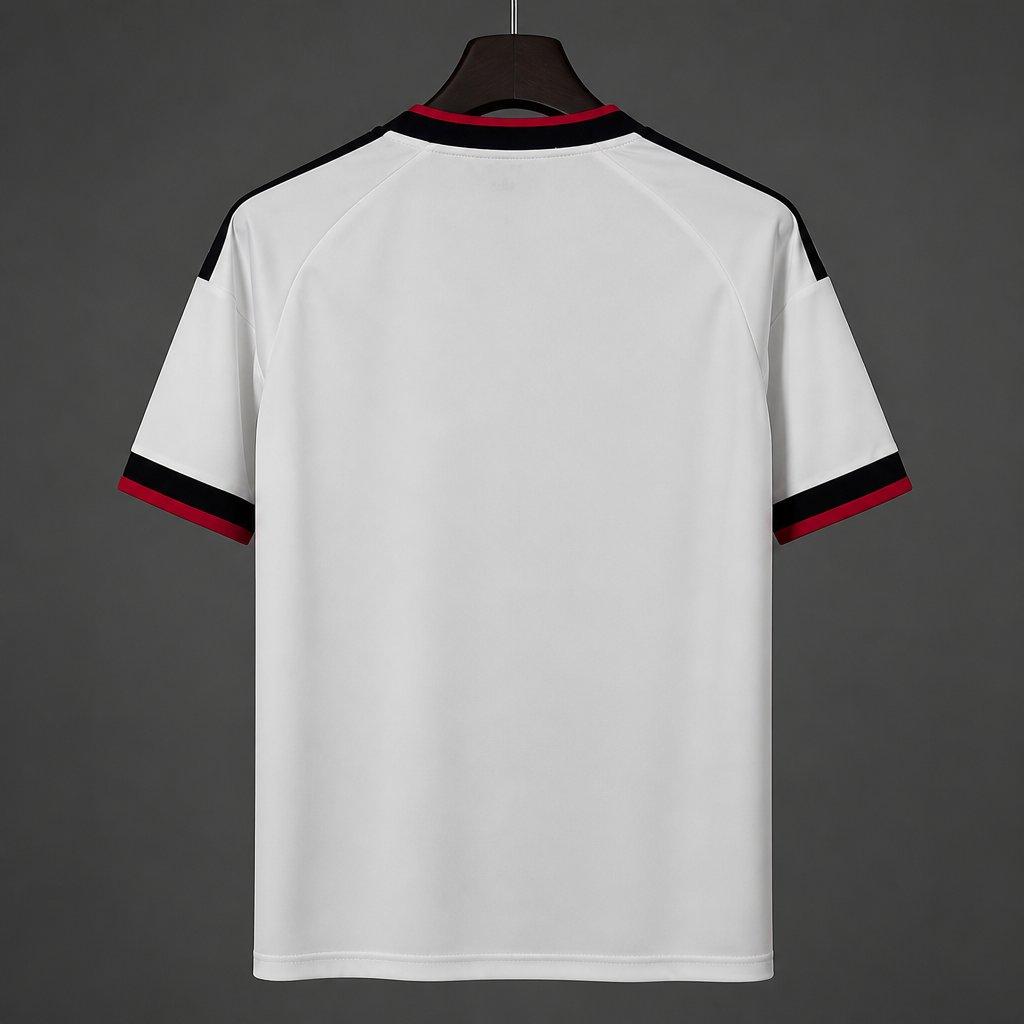 2026/27 Kids Sheffield United Away Kit - White with Red & Black Diagonal Stripe