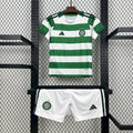 Celtic 2025/26 Home Kids Kit9