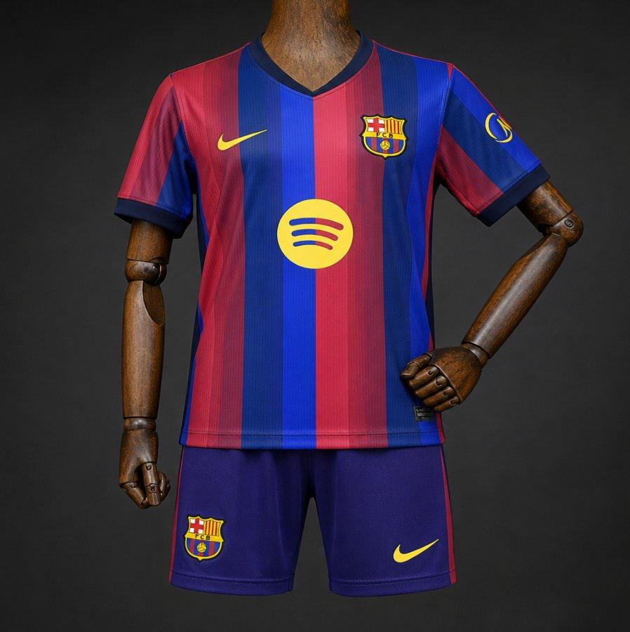 2026/27 Kids FC Barcelona Home Kit
