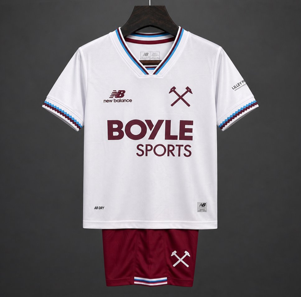 2026/27 Kids West Ham United Home Kit