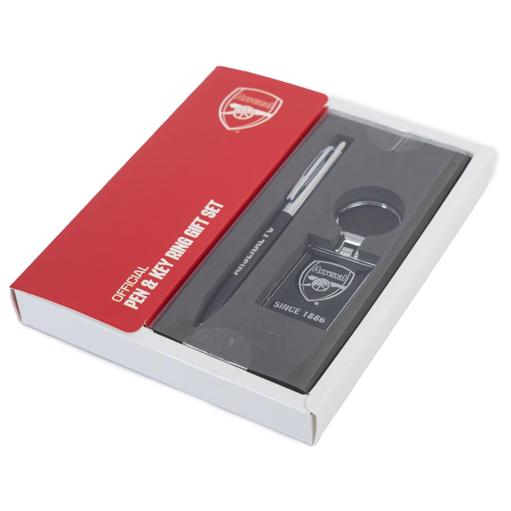 Arsenal FC Pen & Keyring Set