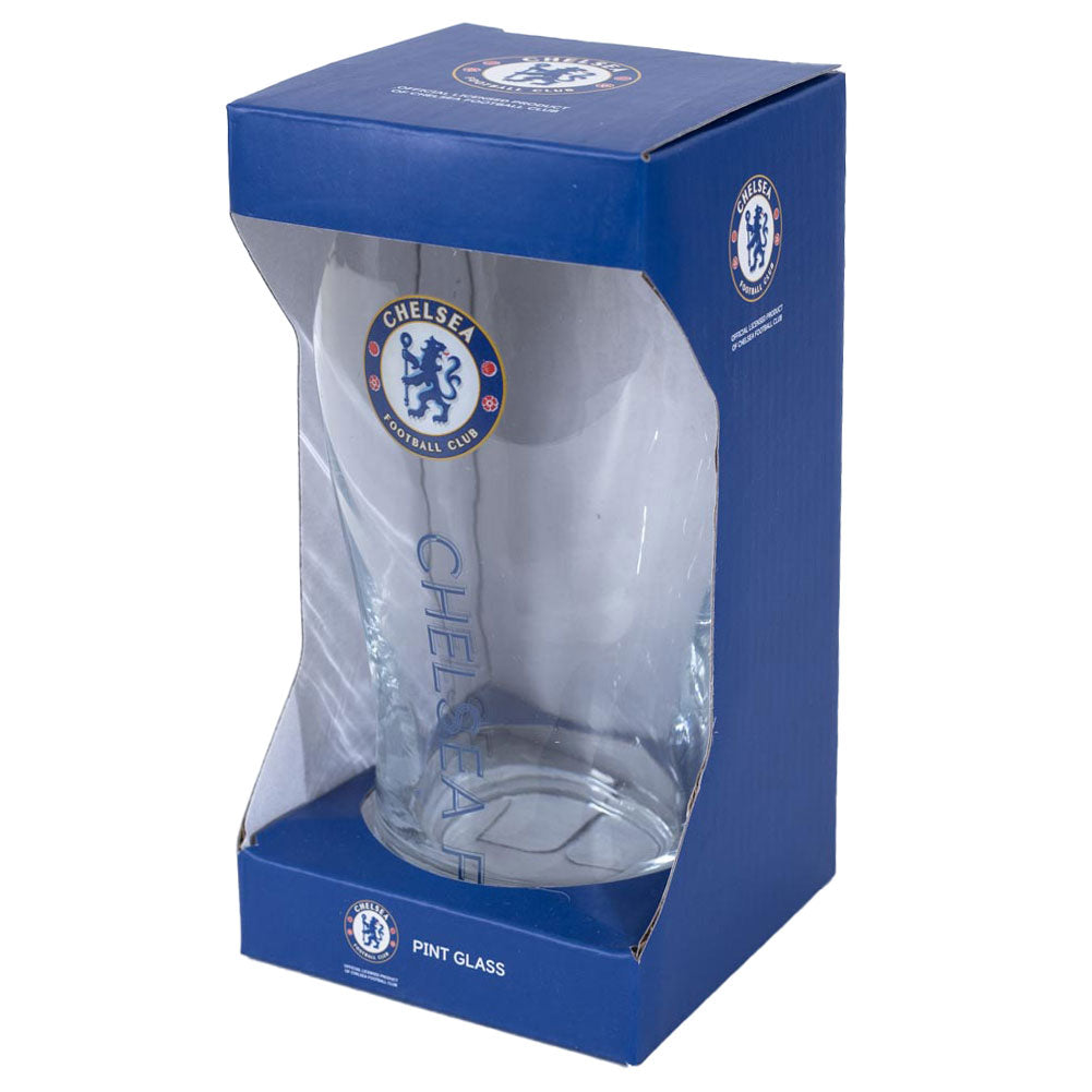 Chelsea FC Tulip Pint Glass