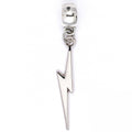 Harry Potter Silver Plated Lightning Bolt Charm