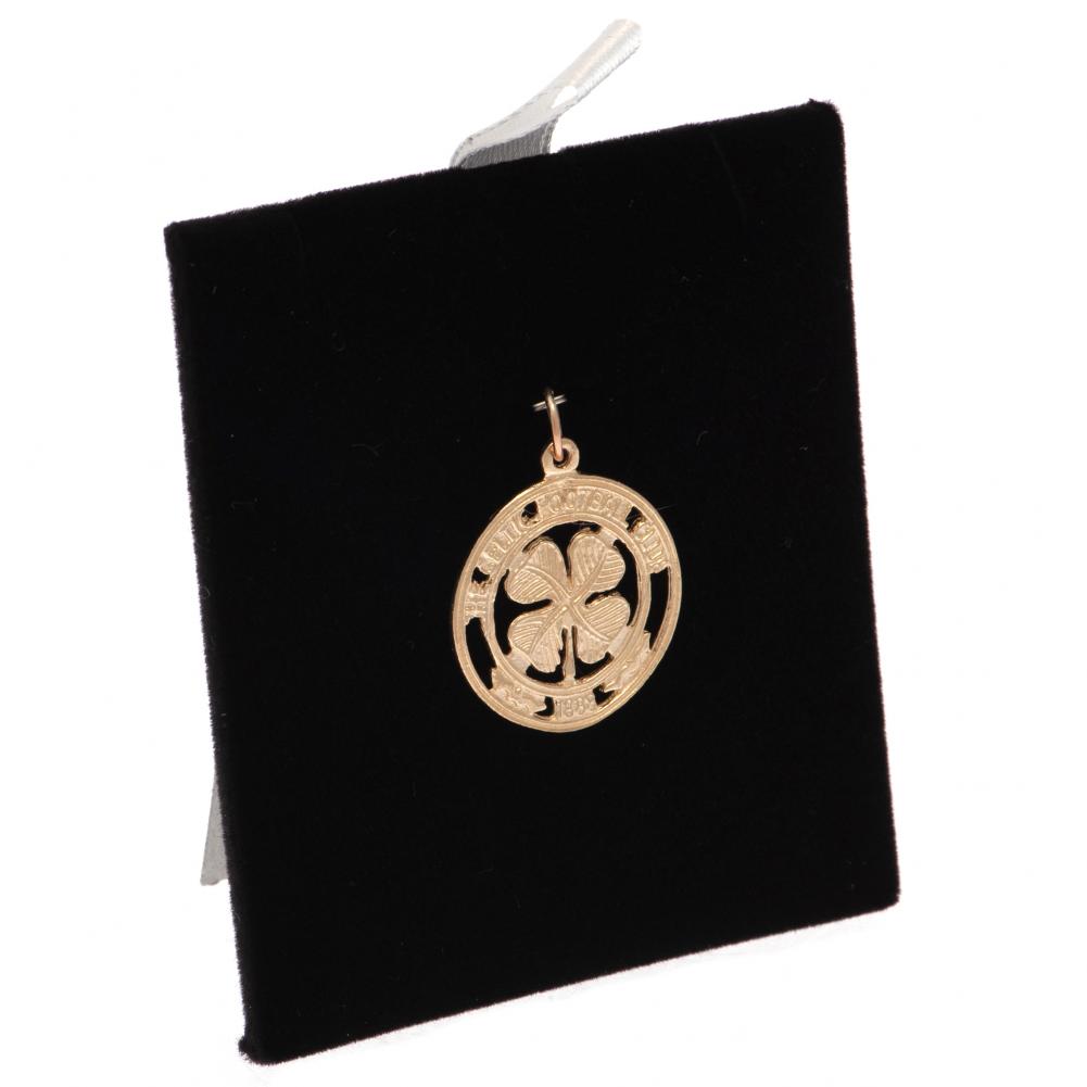 Celtic FC 9ct Gold Pendant Large