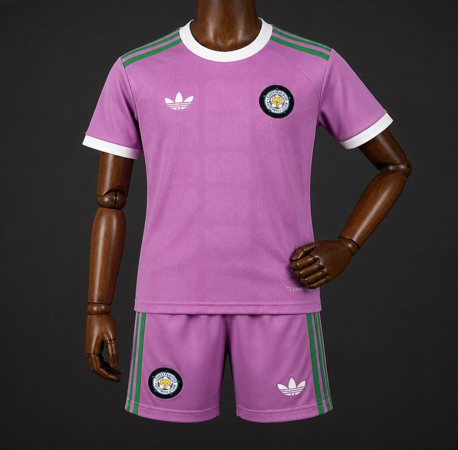 2026/27 Kids Leeds United Away Kit - Purple
