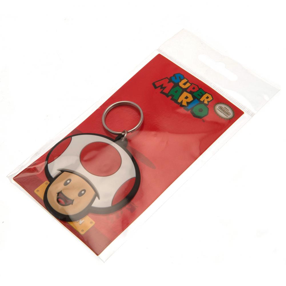 Super Mario Toad PVC Keyring