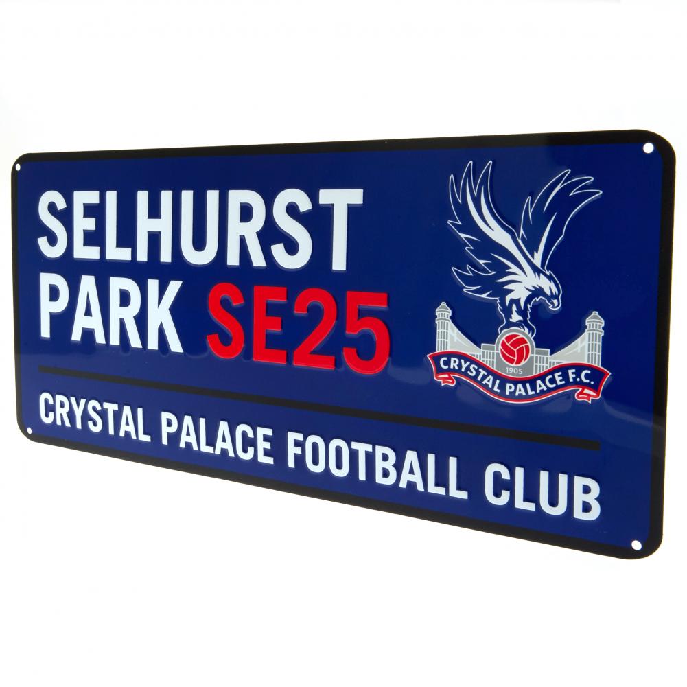 Crystal Palace FC Colour Street Sign
