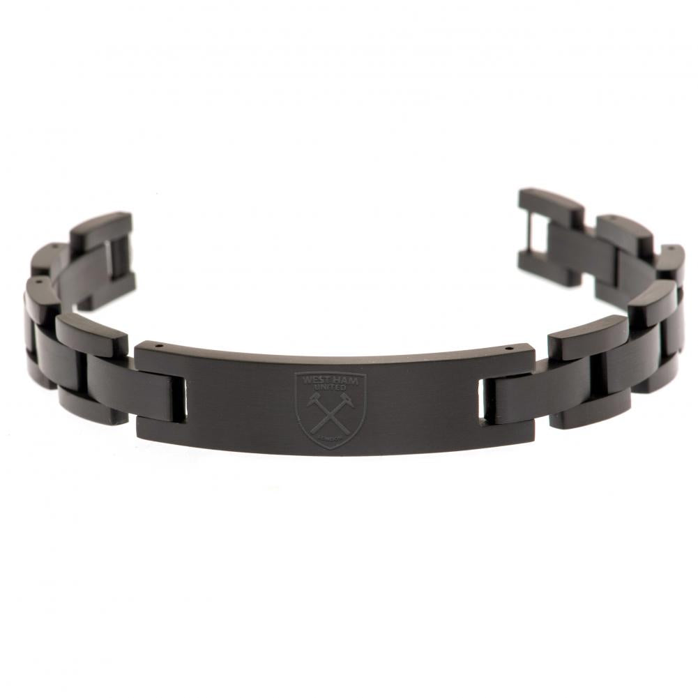 West Ham United FC Black IP Bracelet