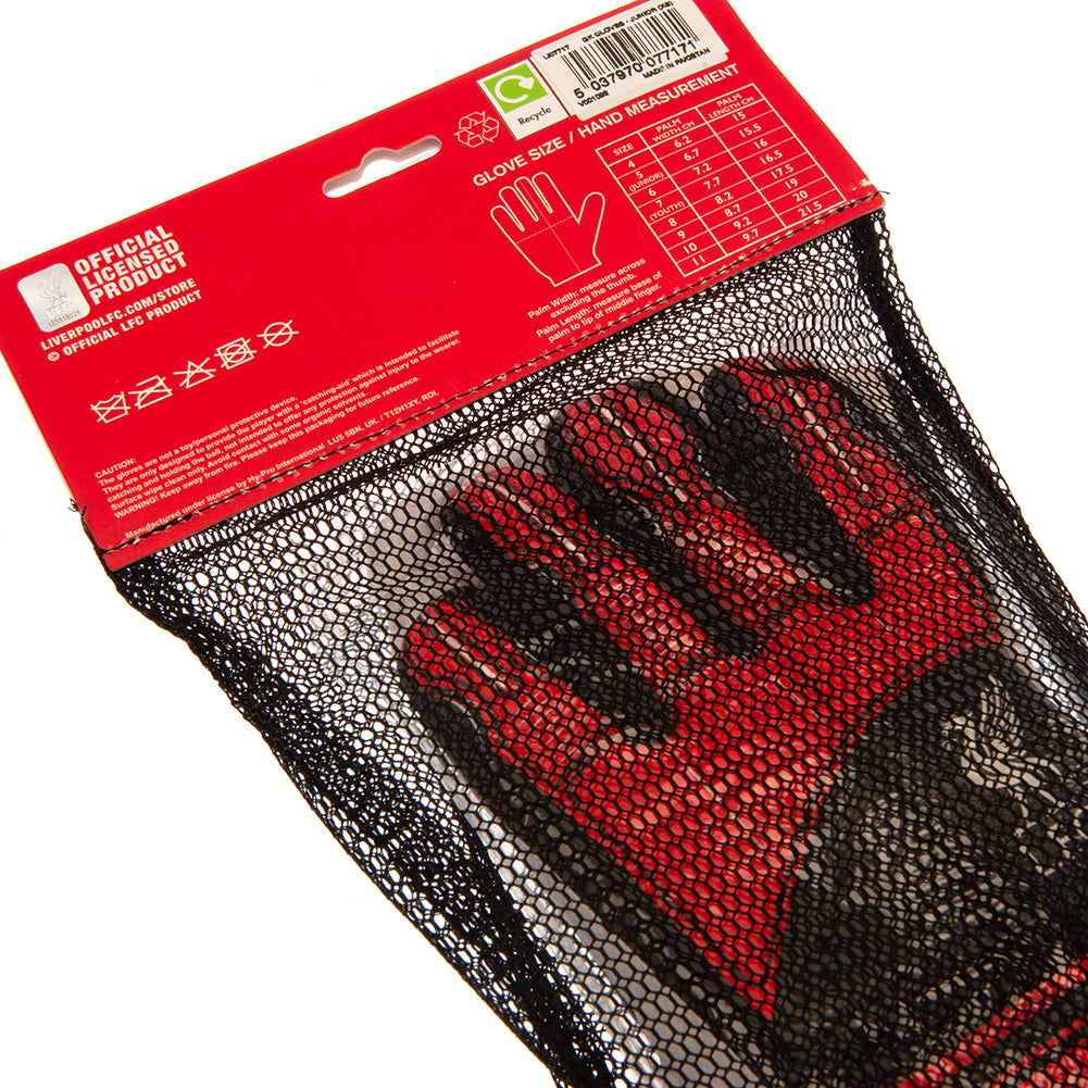 Liverpool FC Delta Goalkeeper Gloves Kids