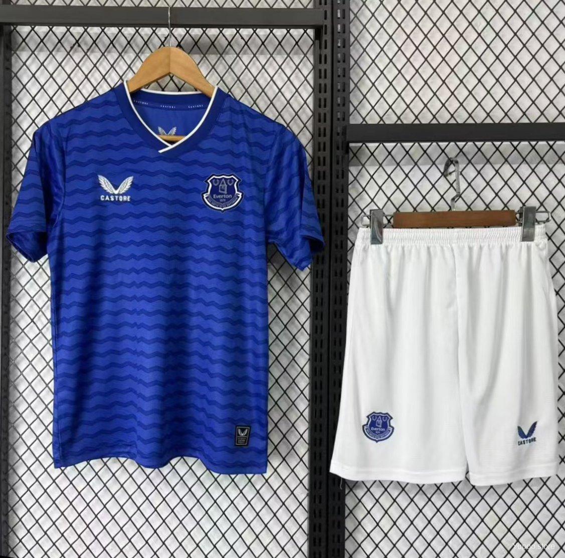 2025/26 Kids Everton Home Jersey