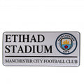 Manchester City FC White Street Sign