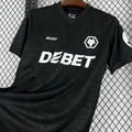 2025/26 Wolverhampton Wanderers Goalkeeper Black Jersey