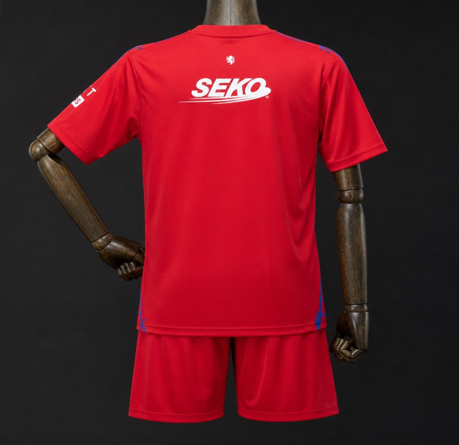 2026/27 Kids Glasgow Rangers Goalkeeper Kit - Red