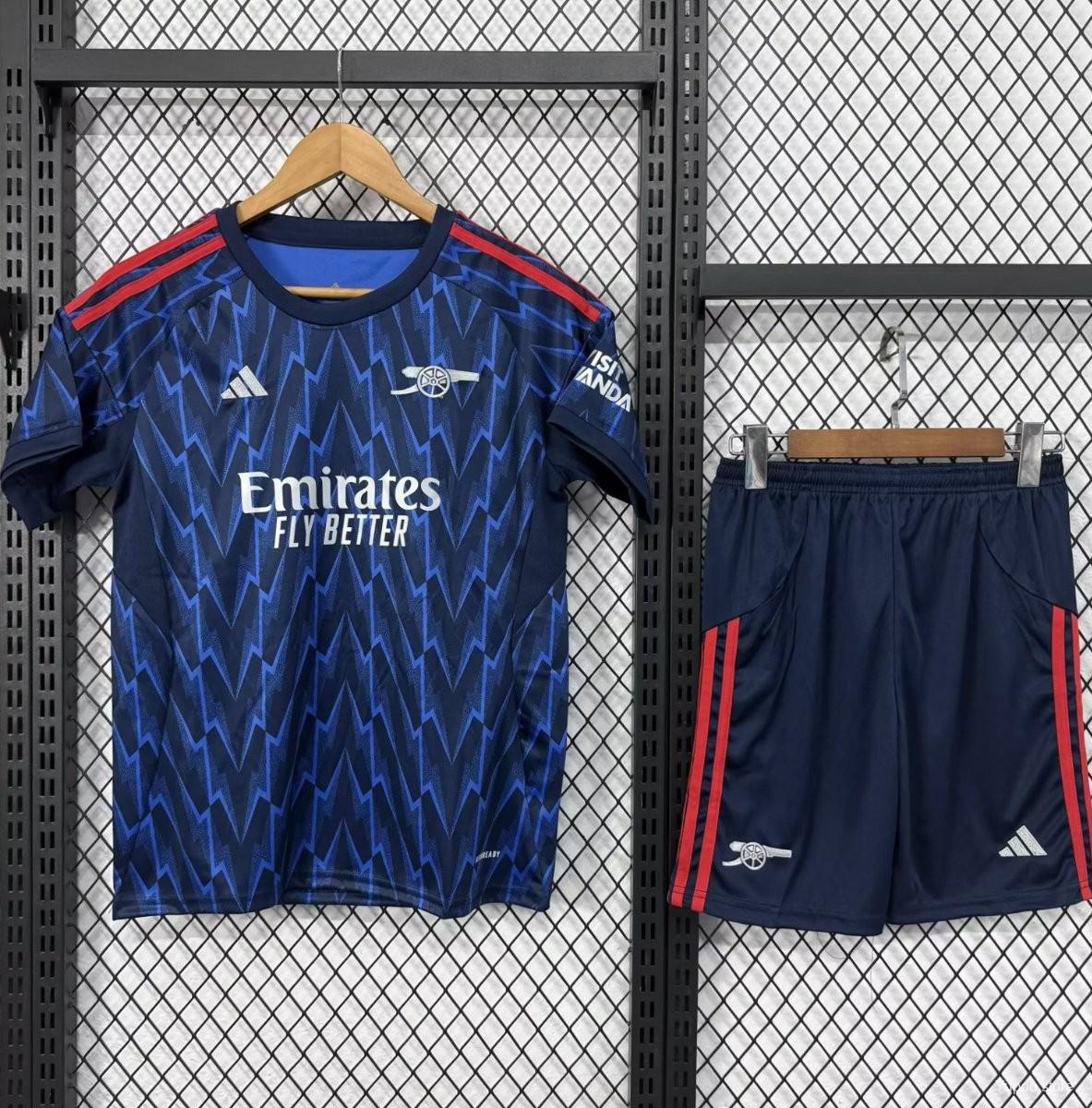 25/26 Kids Arsenal Away Blue Jersey22025-08-12