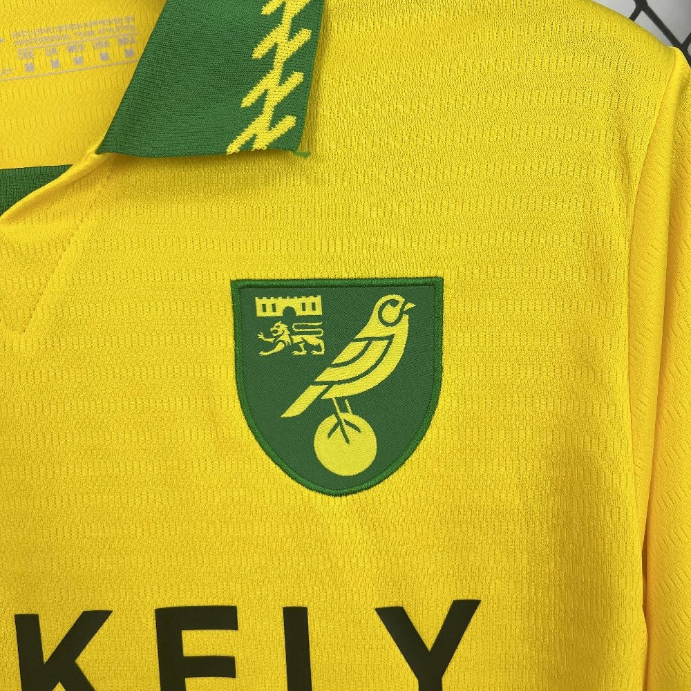 2025/26 Norwich City FC Home Jersey92025-08-13