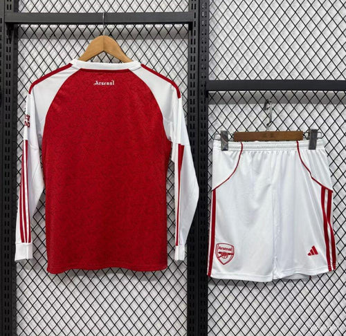 25/26 Kids Arsenal Home Long Sleeve Jersey22025-09-28