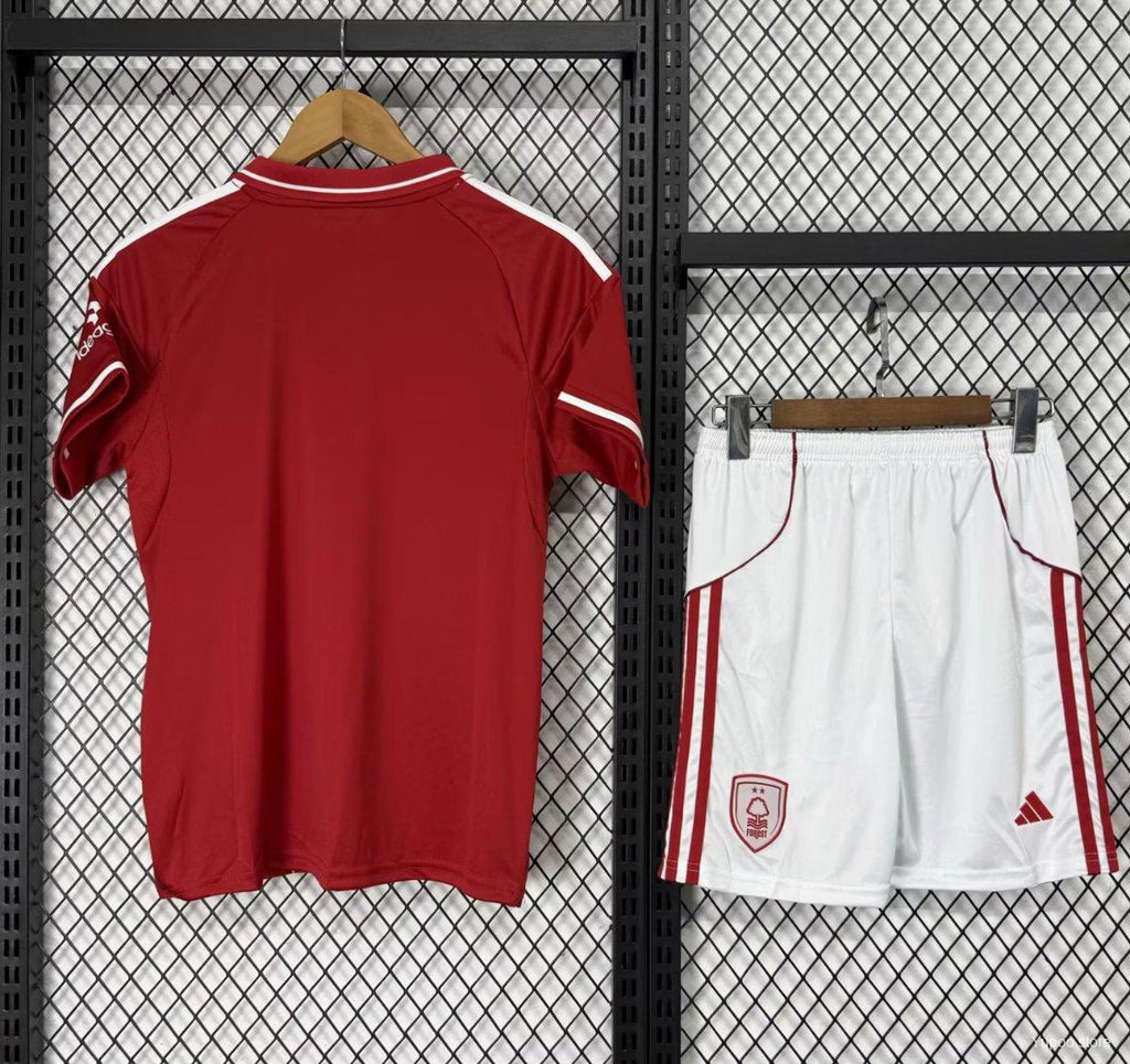 25/26 Kids Nottingham Forest Home Jersey22025-08-12