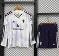 25/26 Kids Manchester United Away Long Sleeve Jersey22025-10-26