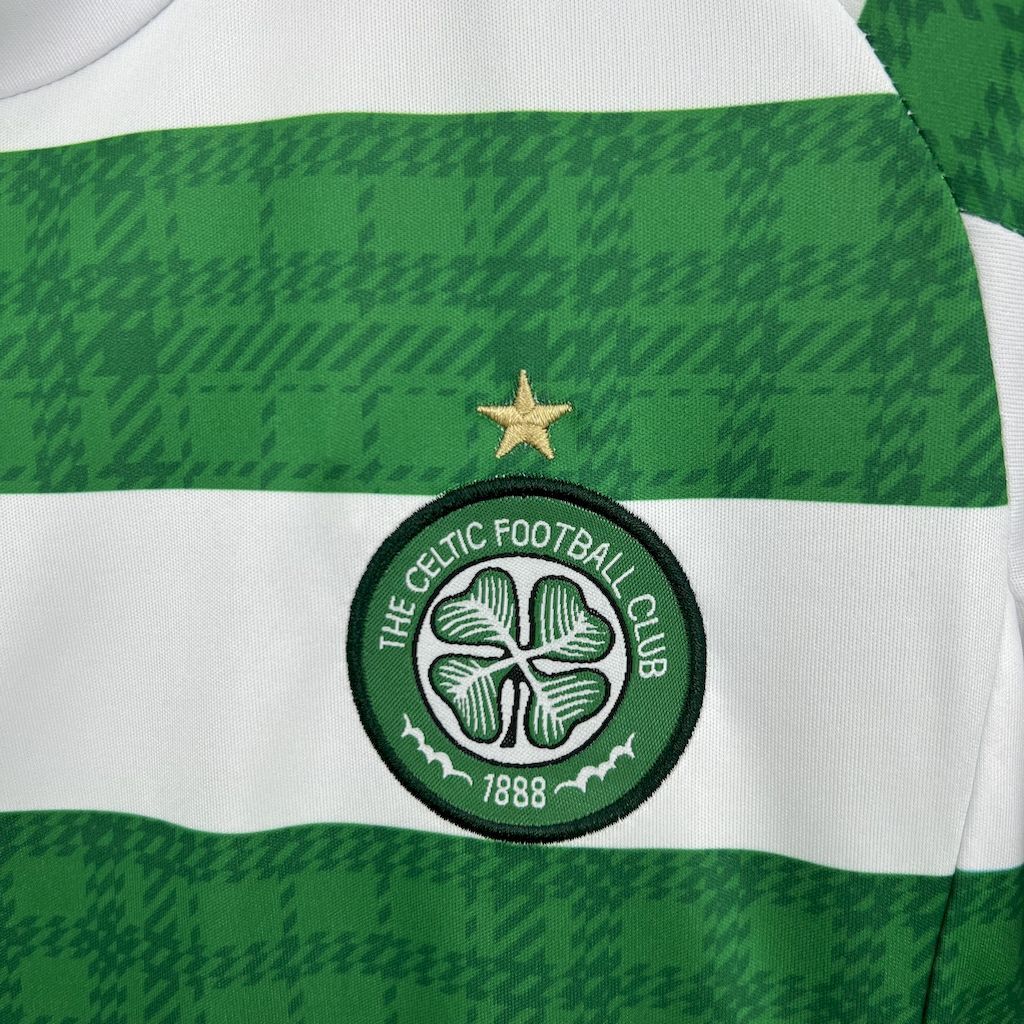 Celtic 2025/26 Home Kids Kit