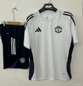 25/26 Manchester United Pre-Match Training Jersey White+ Shorts22025-09-26