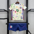 2025/26 Kids Barcelona Flower Special Edition Jersey