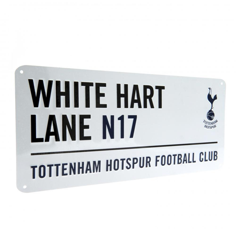 Tottenham Hotspur FC White Street Sign