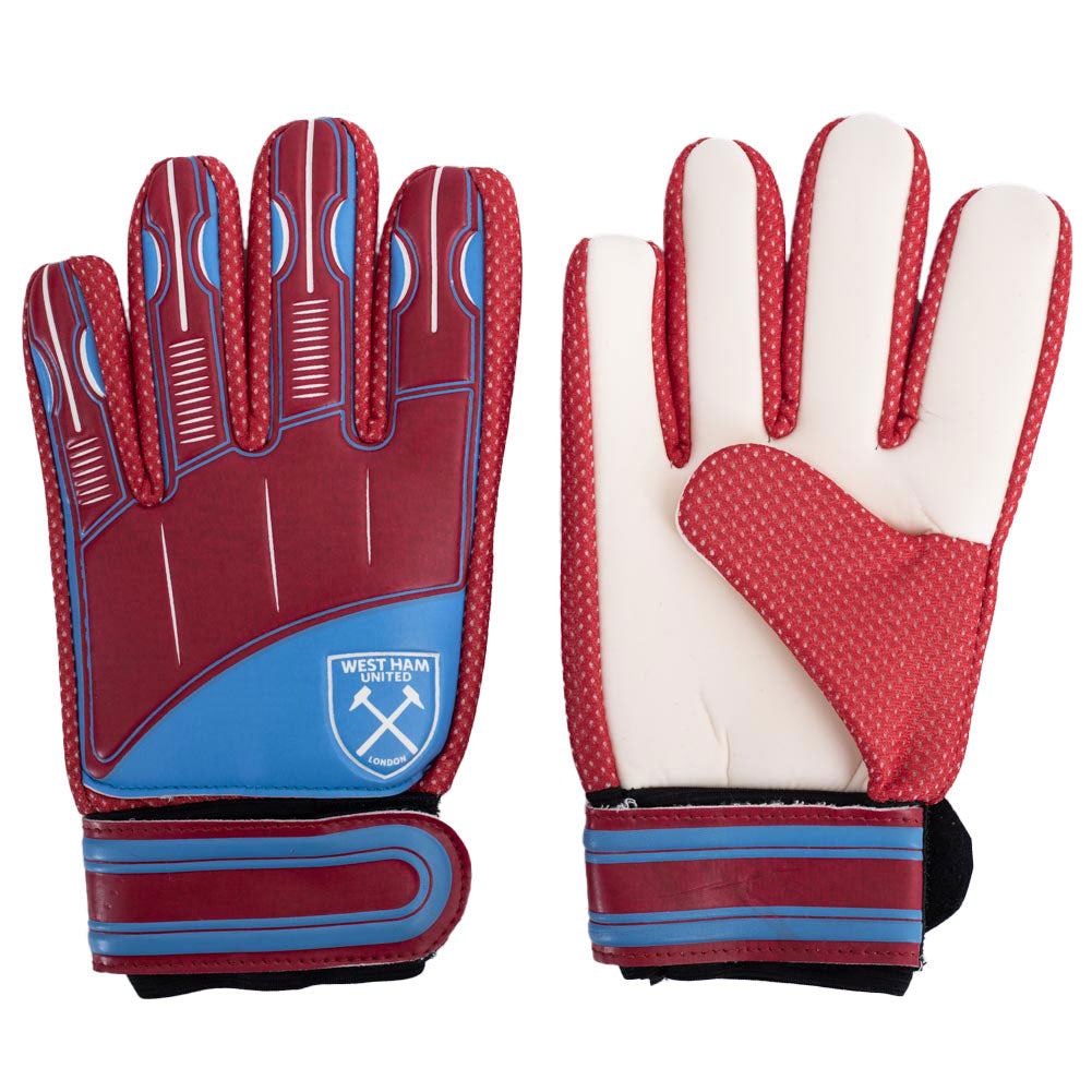 West Ham United FC Delta Goalkeeper Gloves Yths