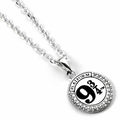 Harry Potter Sterling Silver 9 & 3 Quarters Crystal Necklace