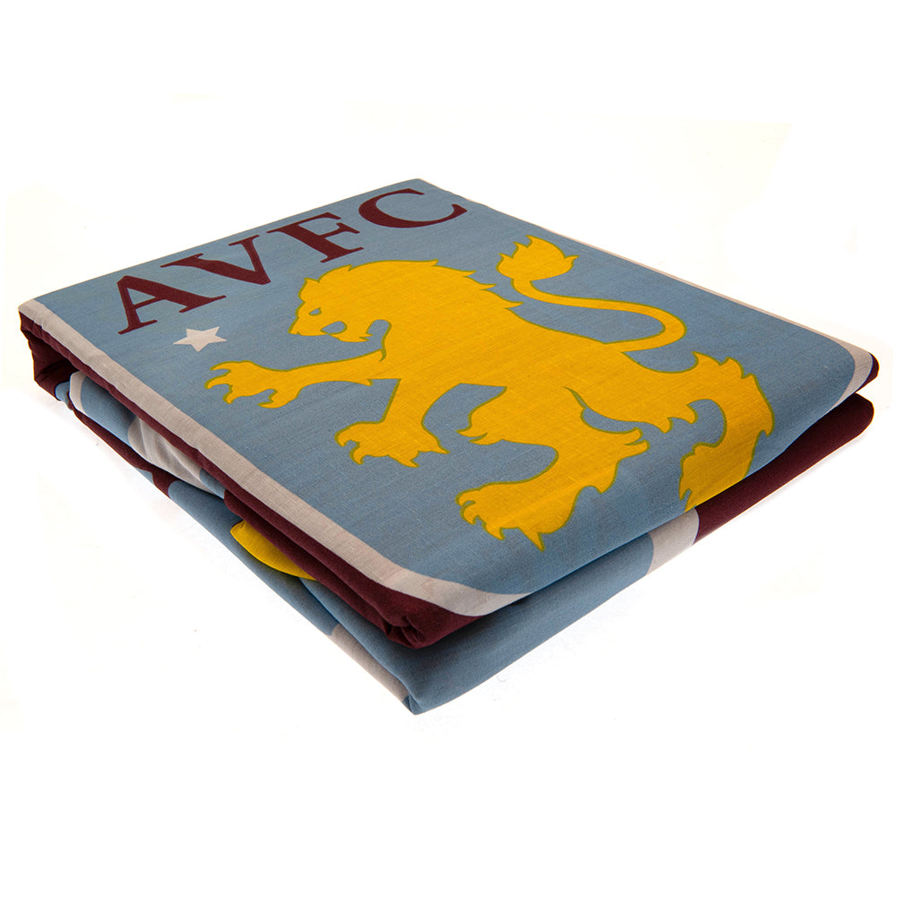 Aston Villa FC Pulse Single Duvet Set