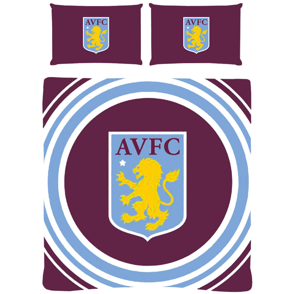 Aston Villa FC Pulse Double Duvet Set