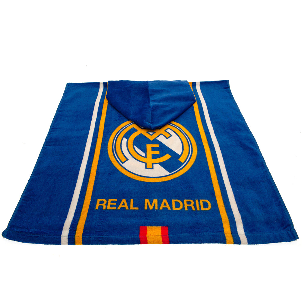 Real Madrid CF Kids Hooded Poncho