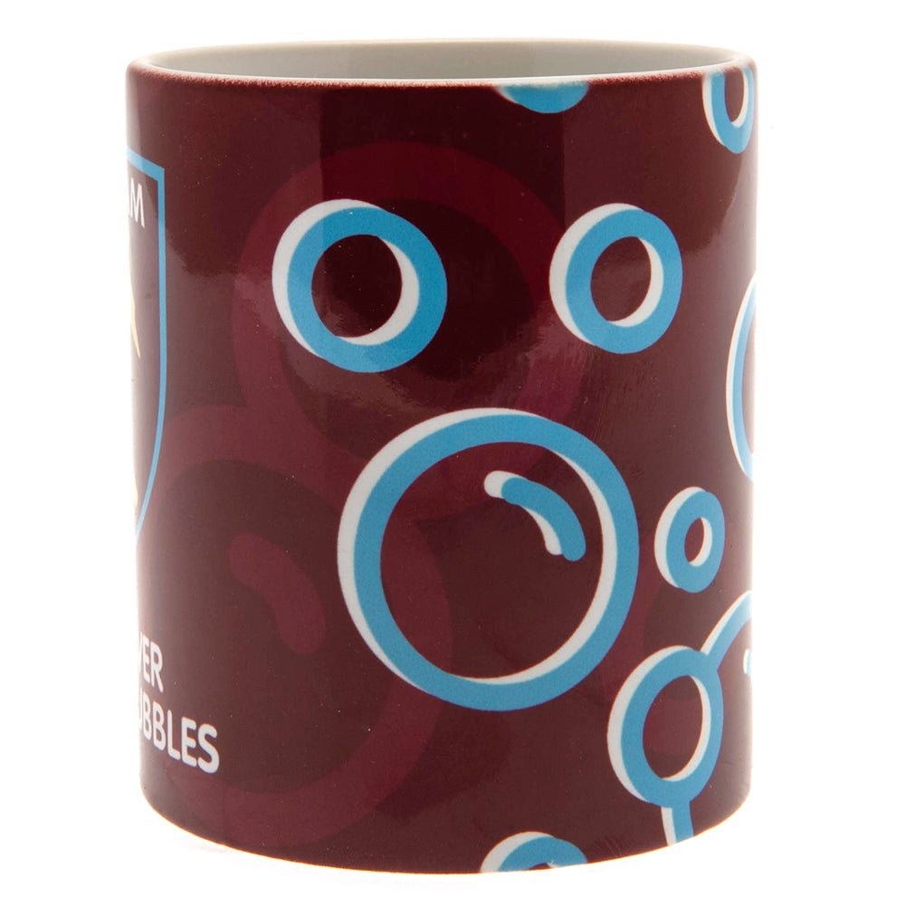 West Ham United FC Bubbles Mug
