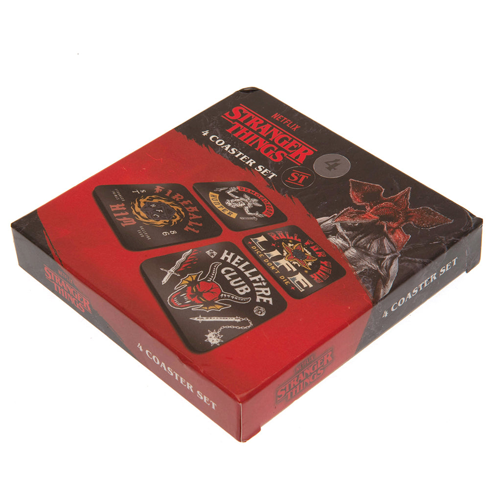 Stranger Things Coaster Set Hellfire Club