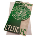Celtic FC Crest Birthday Card