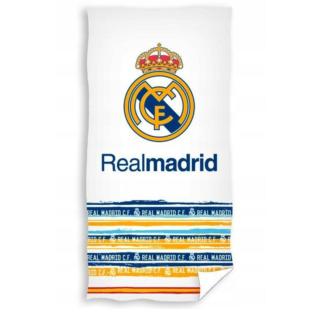 Real Madrid CF White Towel