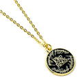The Lord Of The Rings Gold Plated Logo Necklace