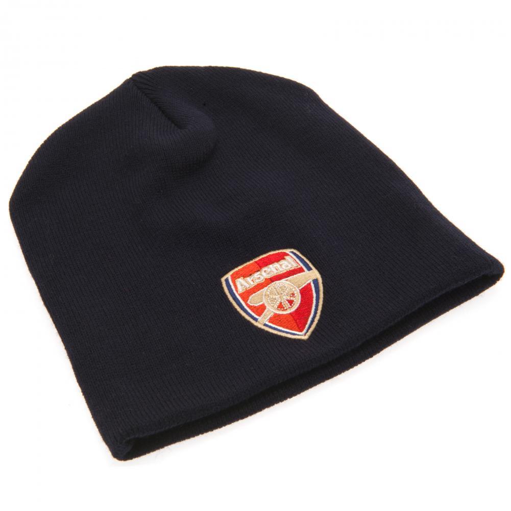 Arsenal FC Navy Crest Beanie
