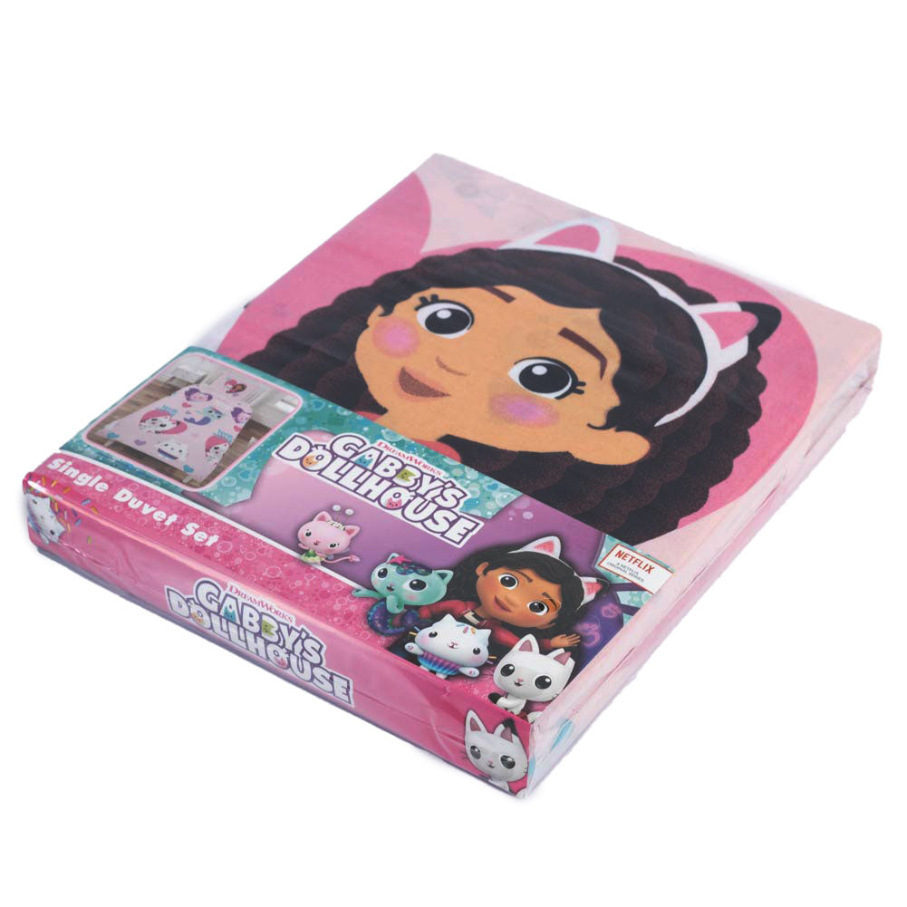 Gabby?? Dollhouse Hugs Single Duvet Set