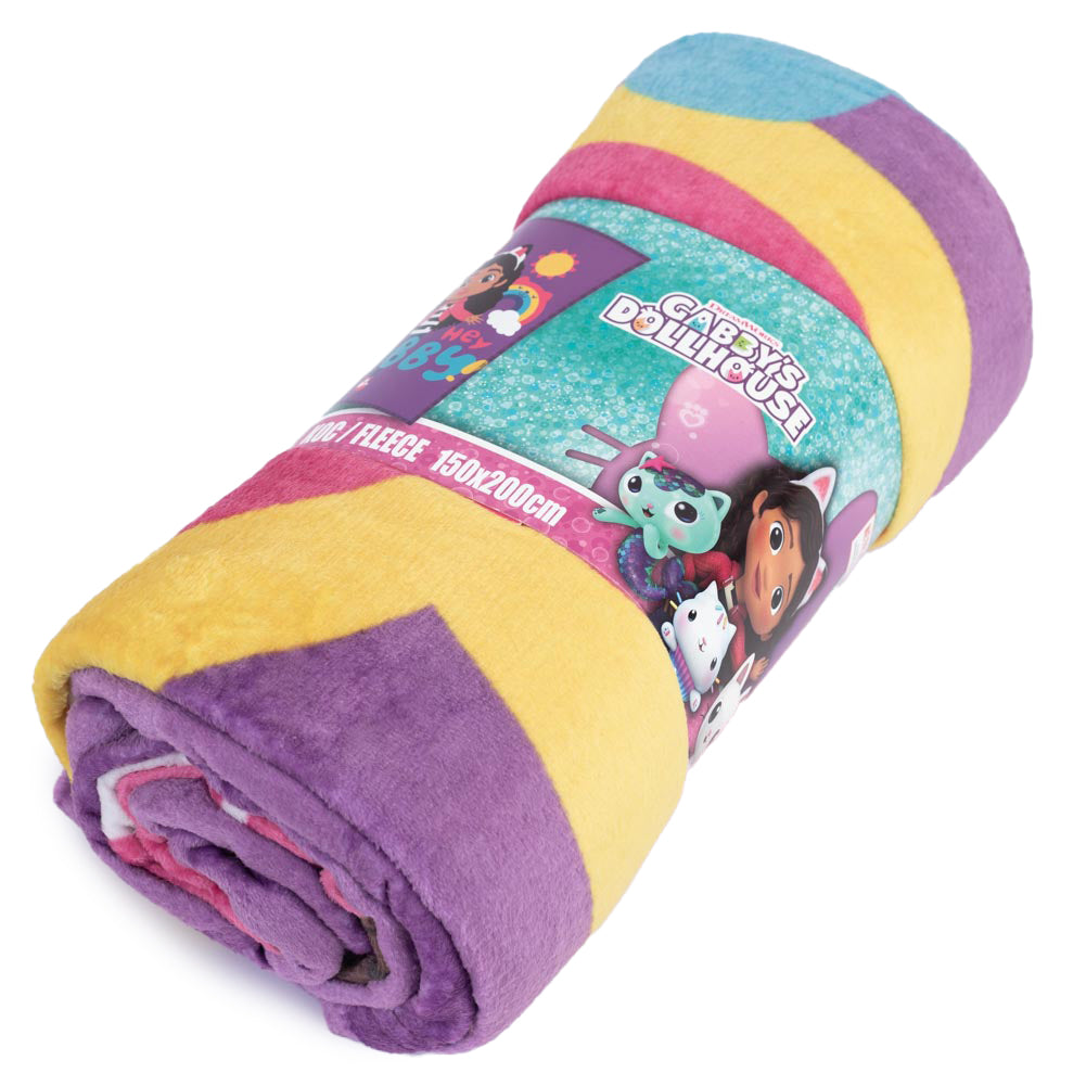 Gabby&#39;s Dollhouse Premium XL Fleece Blanket