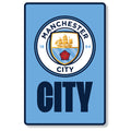 Manchester City FC Portrait LED Crest Sign