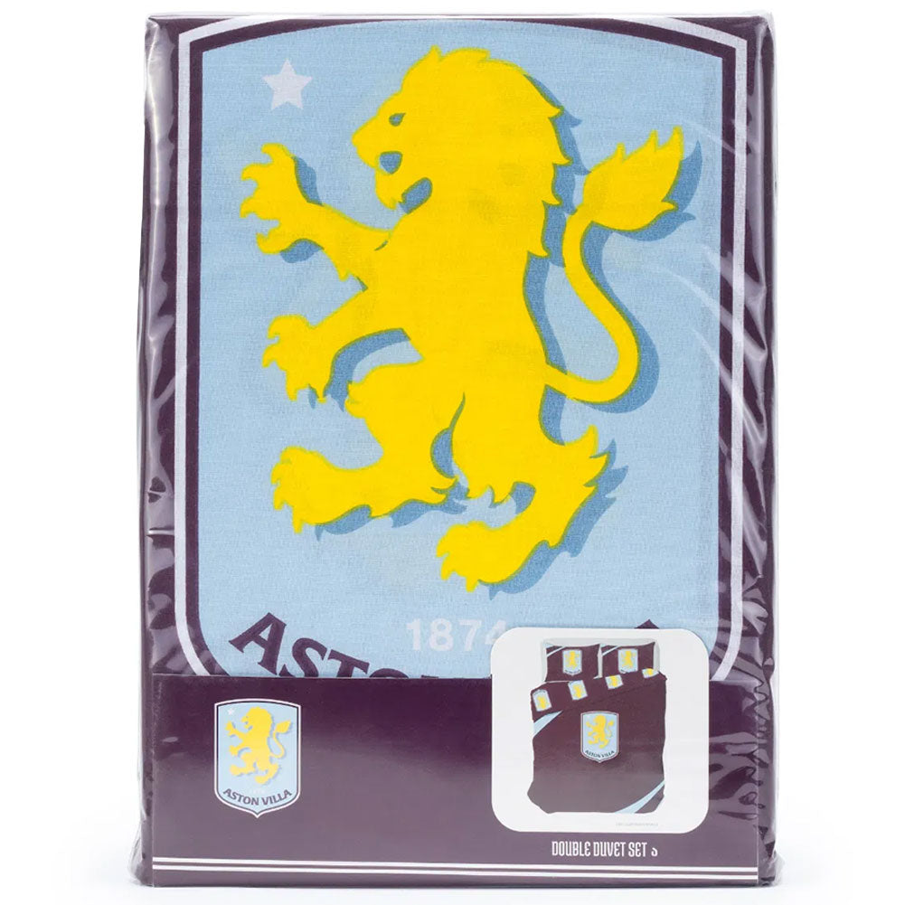 Aston Villa FC Double Duvet Set