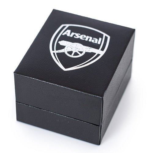 Arsenal FC 18ct Gold Plated on Silver AFC Ring - V