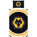 Wolverhampton Wanderers FC Pulse Single Duvet Set