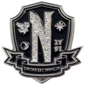 Wednesday Nevermore Pin Badge