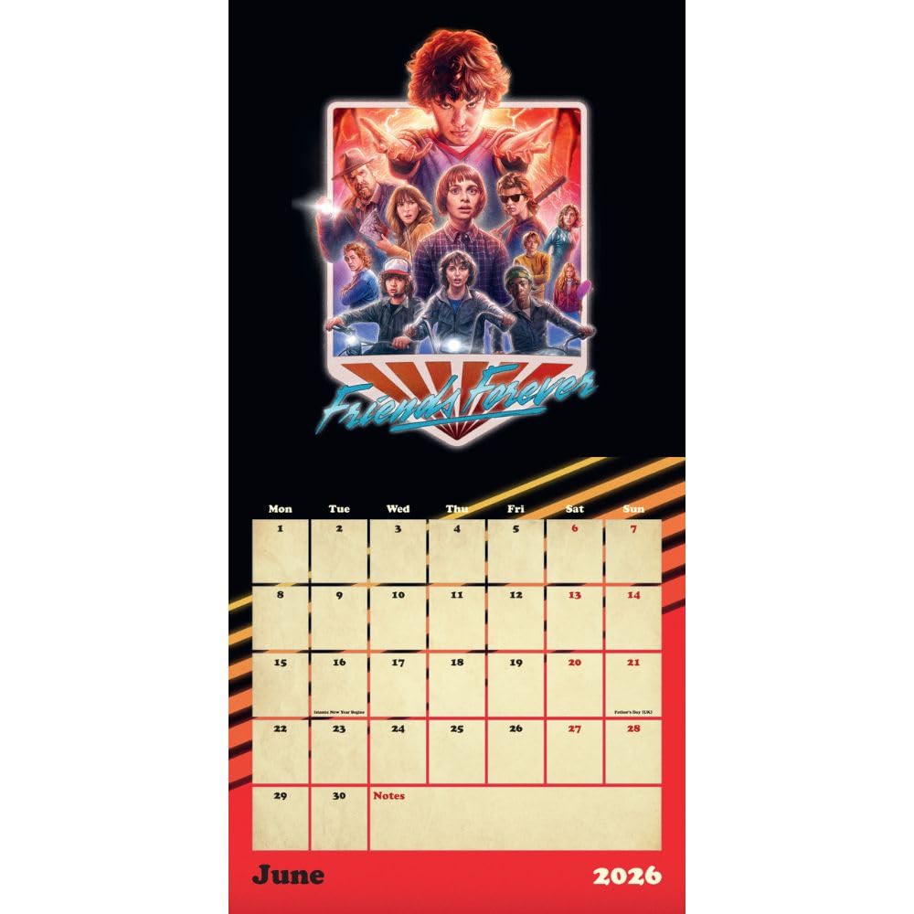 Stranger Things Calendar & Diary Gift Box 2026