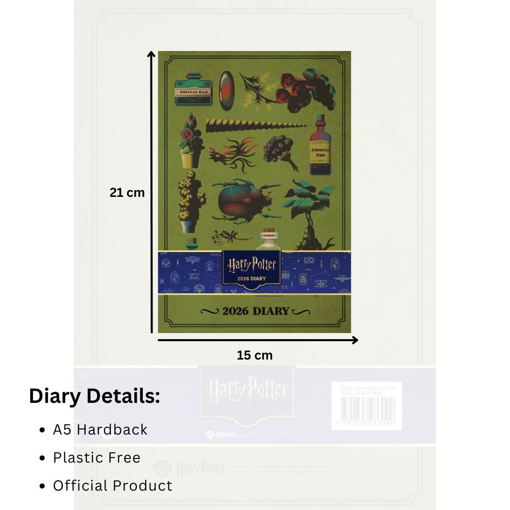 Harry Potter A5 Diary 2026