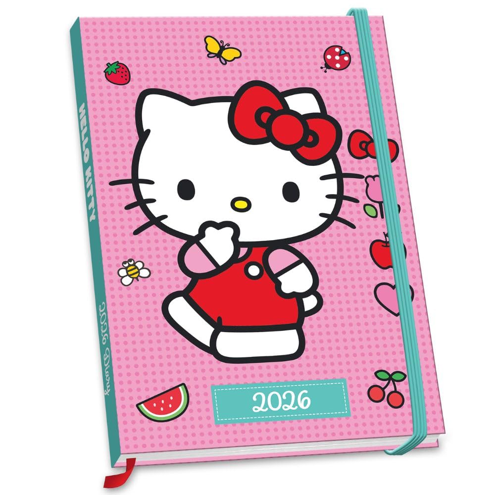 Hello Kitty A5 Diary 2026
