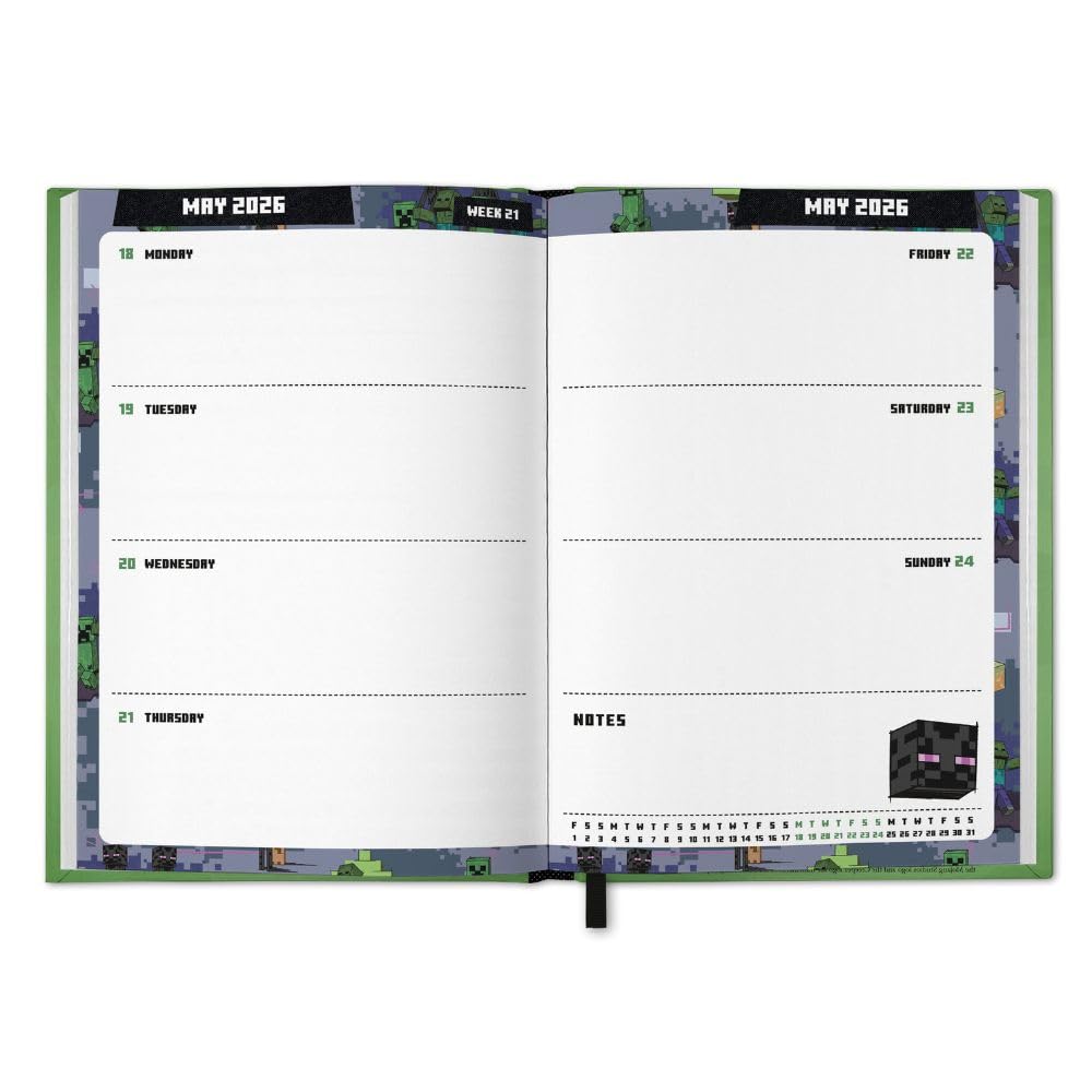 Minecraft A5 Diary 2026