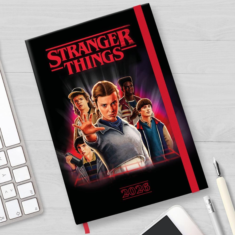 Stranger Things A5 Diary 2026