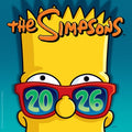 The Simpsons Square Calendar 2026